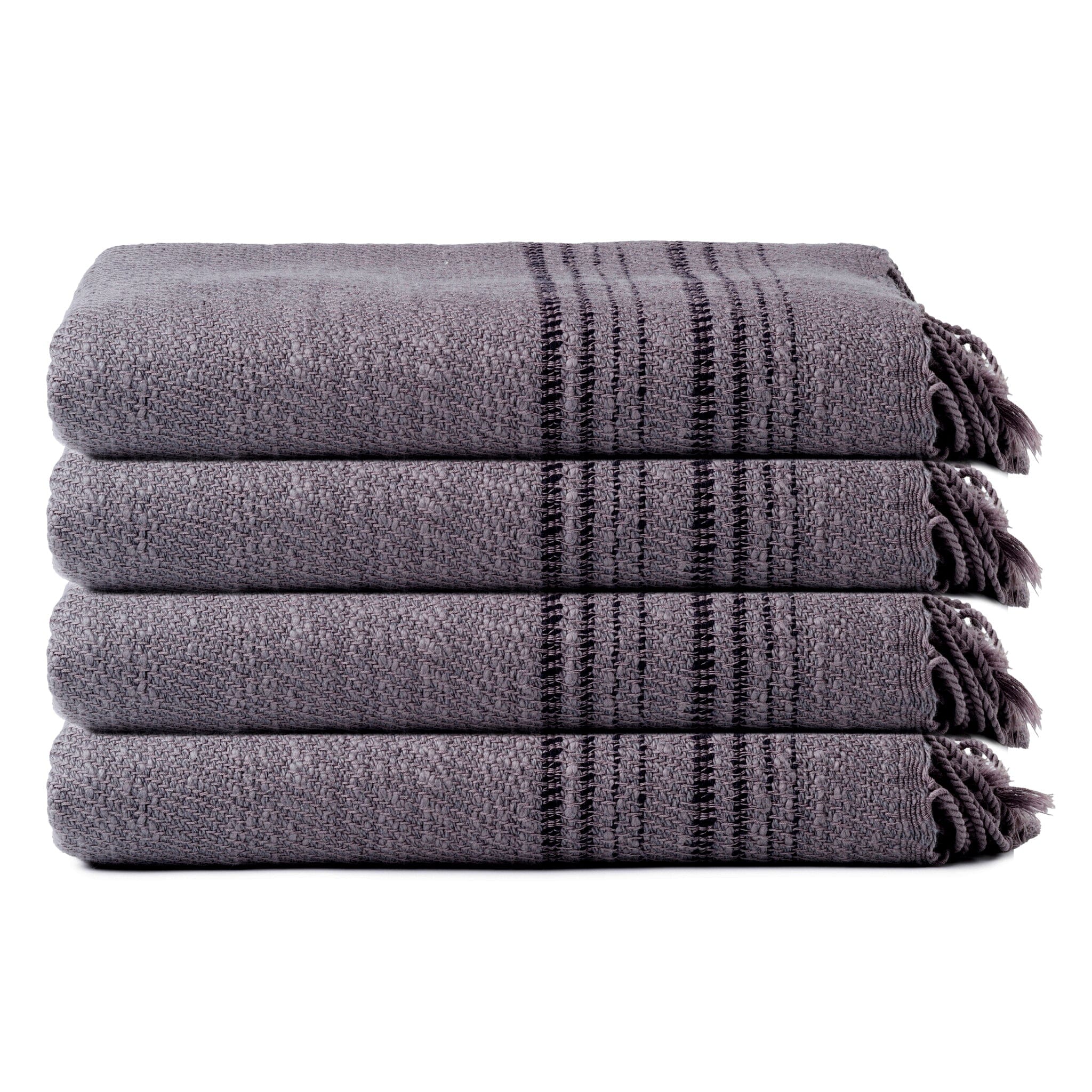 Soho Living Striped Rainbow Bath Towel Set 2 Bath Towels NEW with Tags