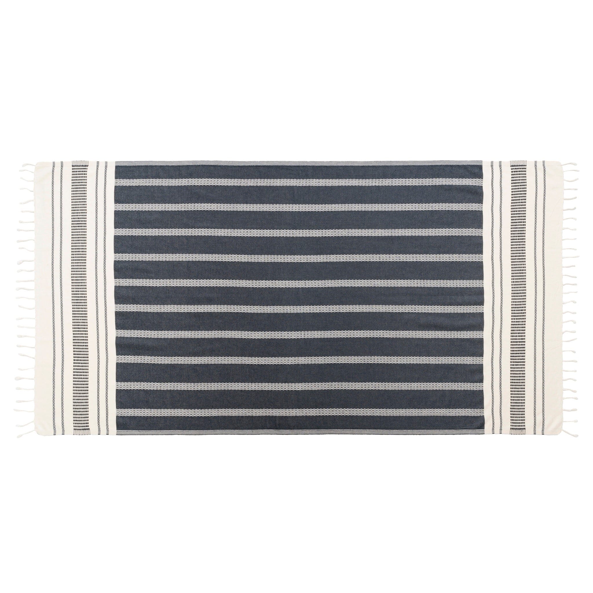 Paros Turkish Towel Set - Olive and Linen