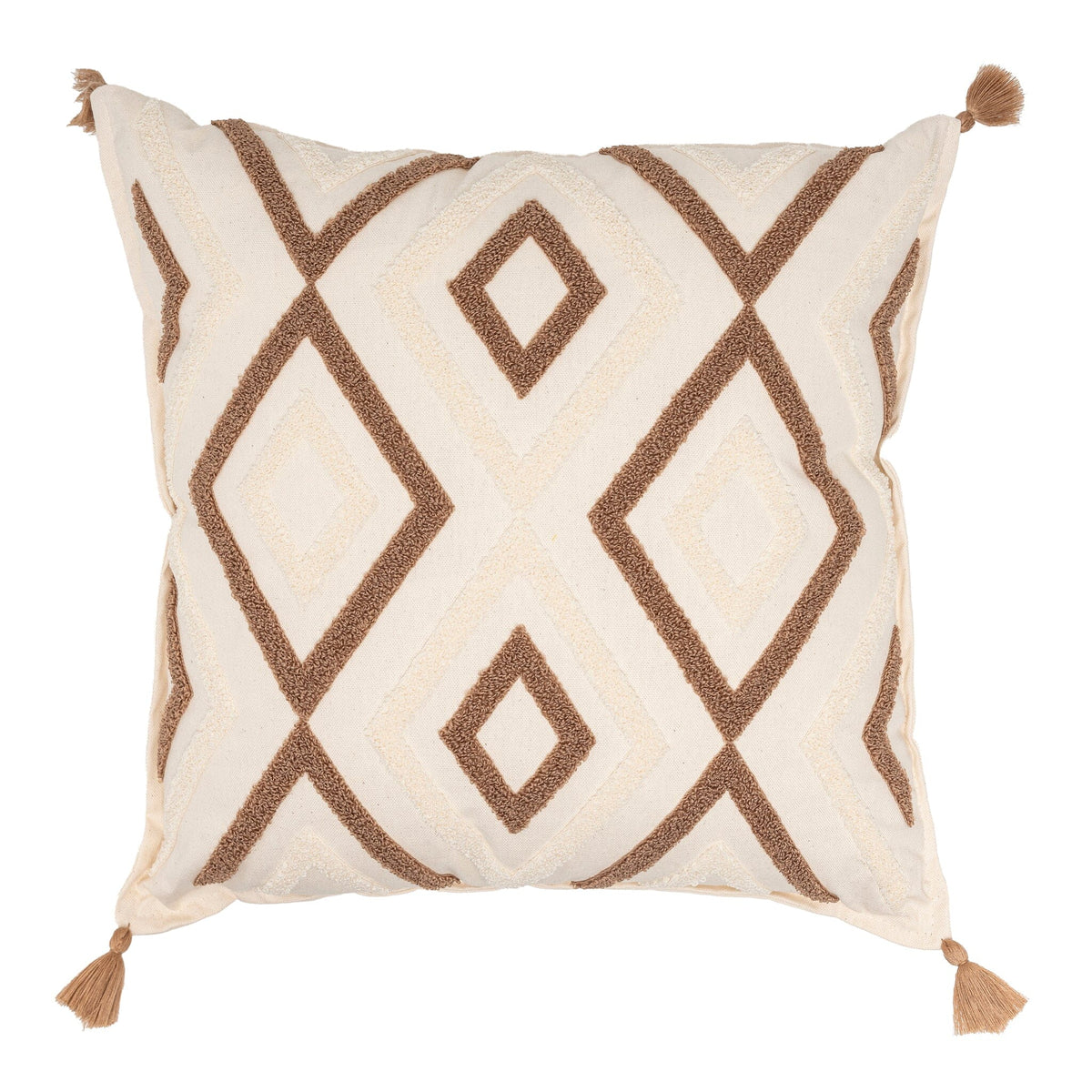 Signature Tufted Throw Pillow Cover