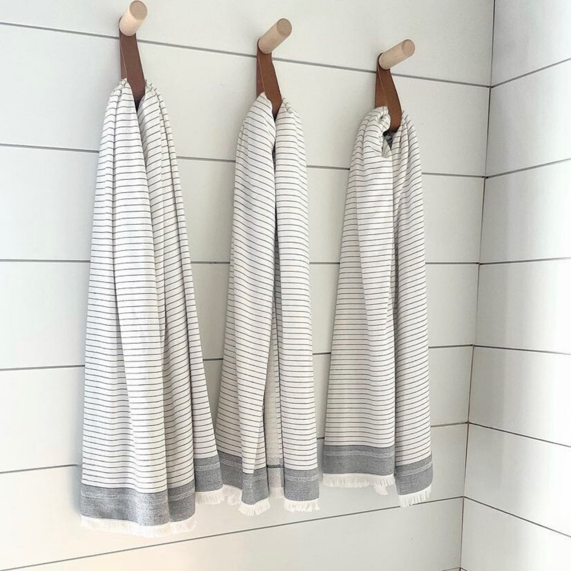 Santorini Turkish Towel Set – Olive & Loom
