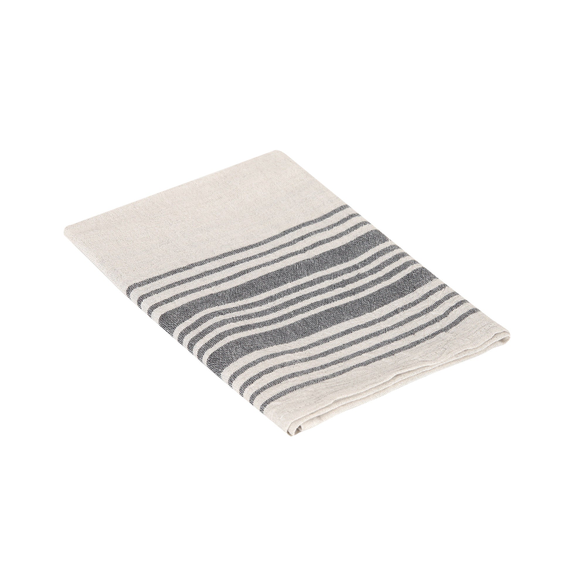 Charcoal Linen Kitchen Towel