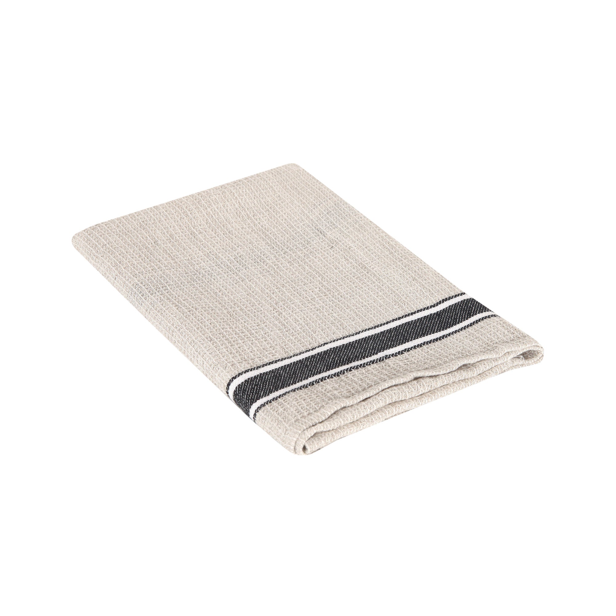 Rustic Kitchen Towel Set of 5 - Olive and Linen