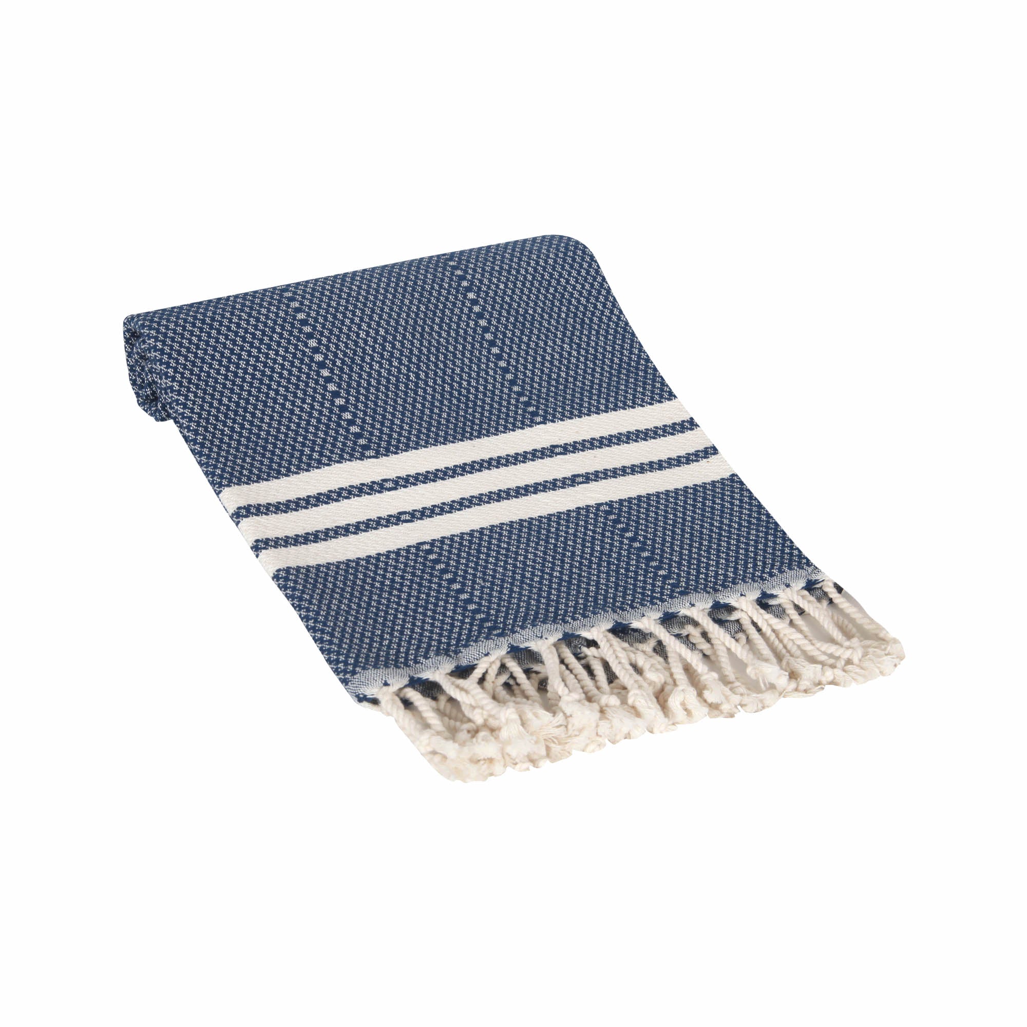 Dark Blue Turkish Hand Towel-20''x40''-Cotton Towel-Kitchen Towels