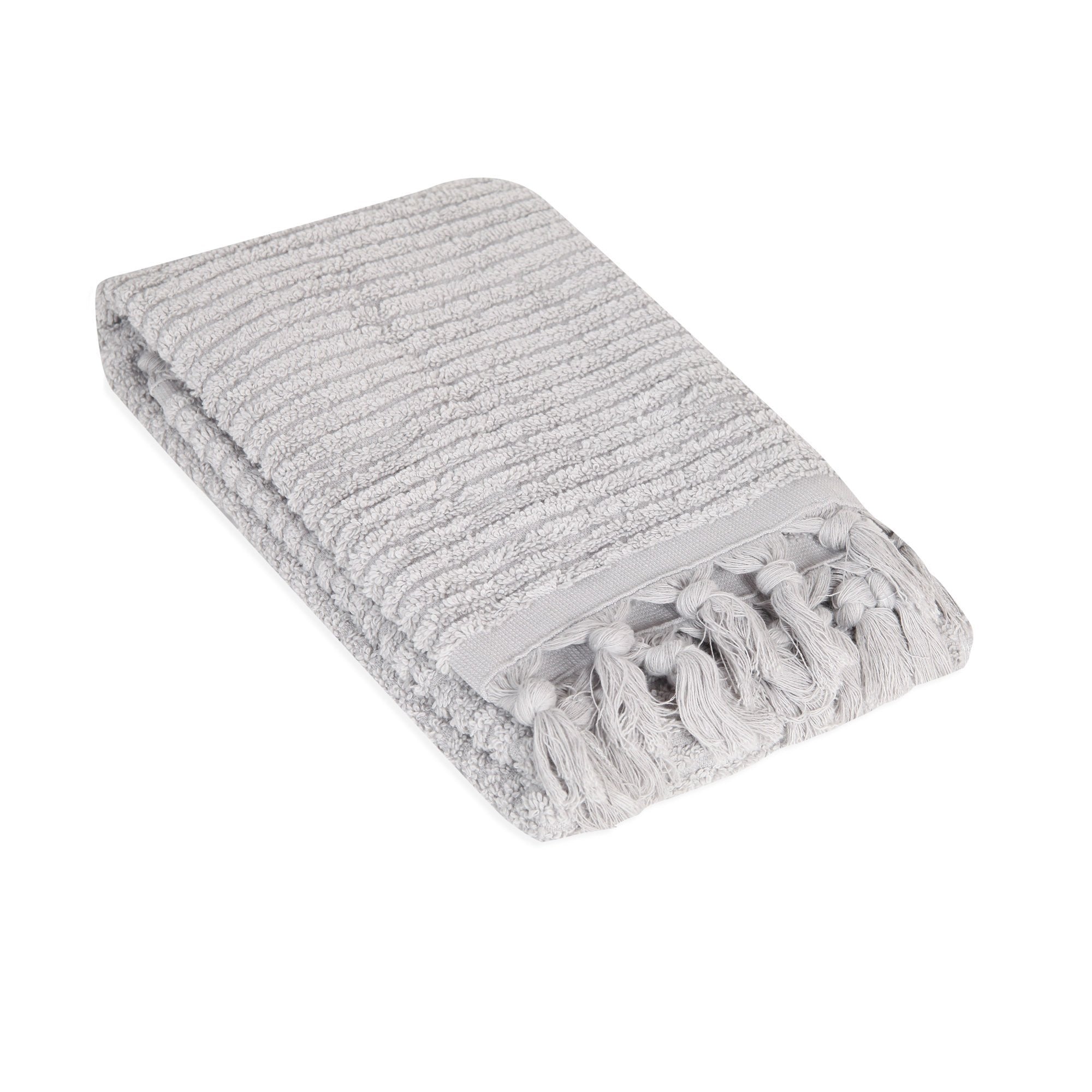 Ribbed Loom Turkish Terry Towel Set, Sand