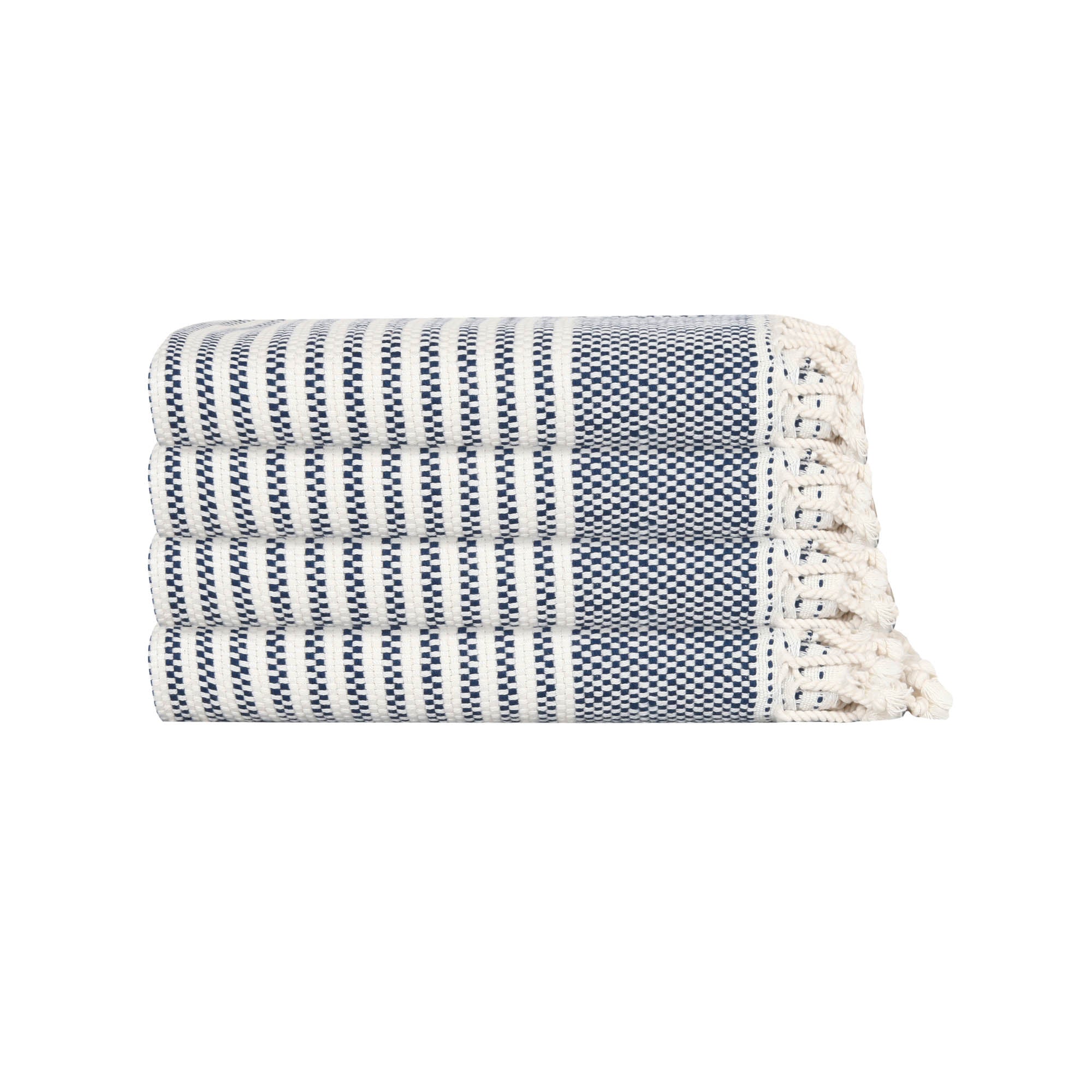 Dark Blue Turkish Hand Towel-20''x40''-Cotton Towel-Kitchen Towels